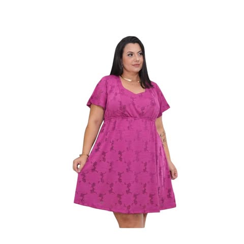 VESTIDO  LESI�  EM  POLIESTER - TAMANHO G1 AO G4 - C�D:10013912
