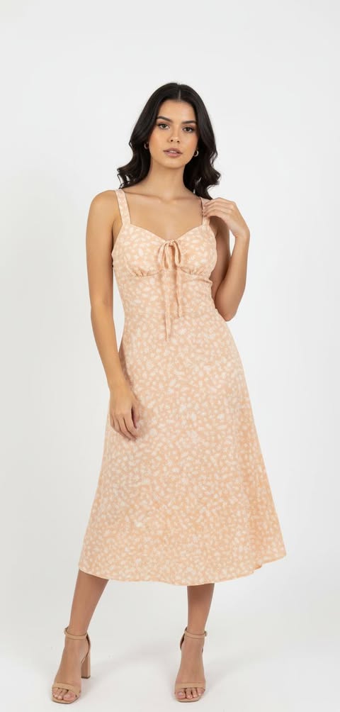 VESTIDO CREPINHO - TAMANHO �NICO - C�D:10013924