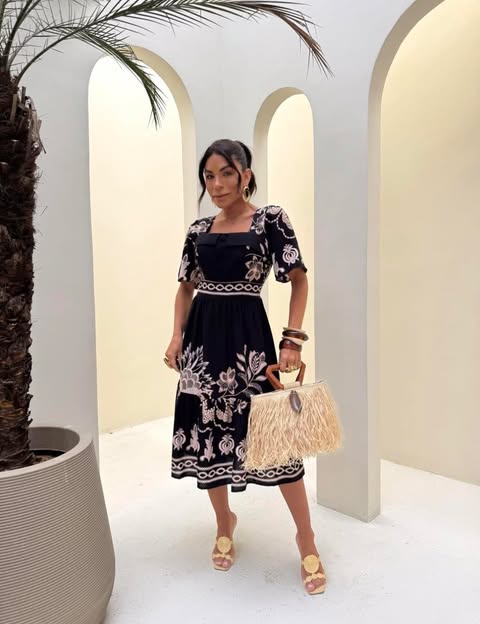 VESTIDO-VISCOLINHO- MIDI - TAMANHO �NICO - C�D:10013929