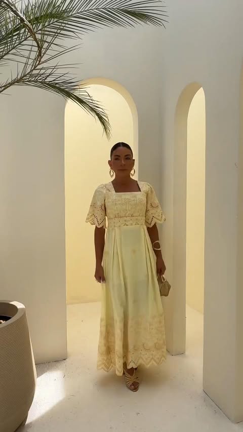 VESTIDO VISCOMIDA BORDADO- TAMANHO �NICO - C�D:10013930