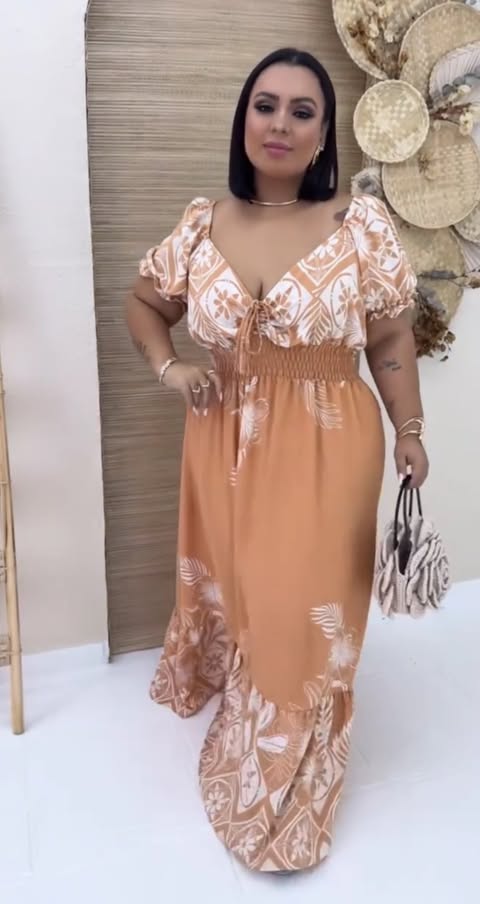 VESTIDO DUNA - TAMANHO G3 C�D:10318903