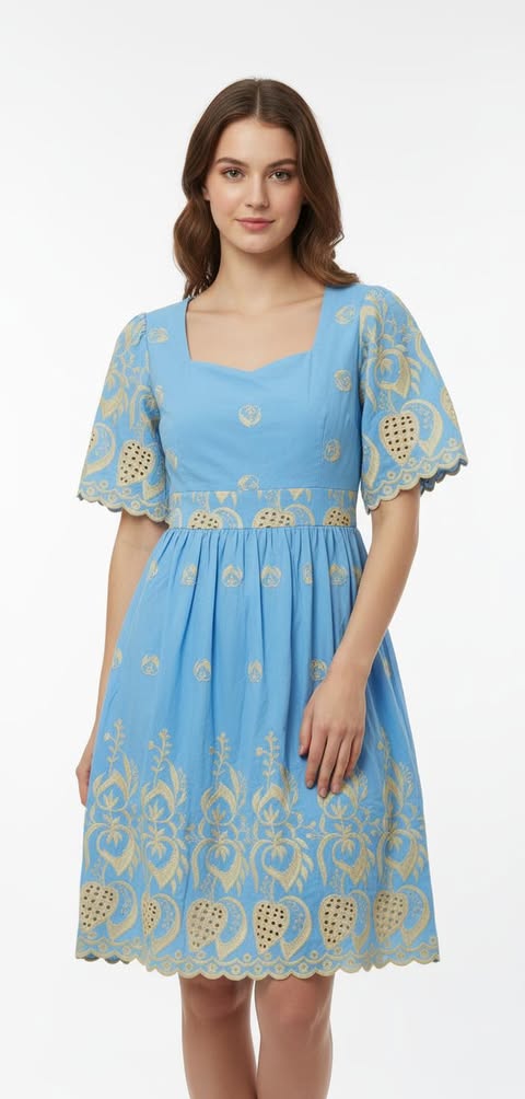 VESTIDO MIDI - TAMANHO �NICO - LESI� COM RENDA - C�D: 10013946