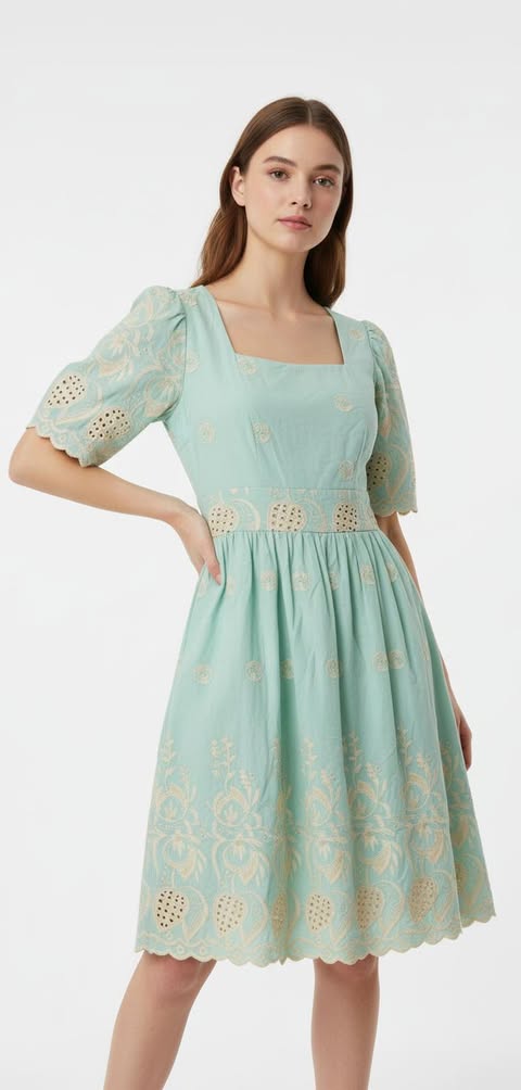 VESTIDO MIDI - TAMANHO �NICO - LESI� COM RENDA - C�D: 10013946