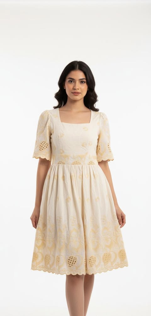 VESTIDO MIDI - TAMANHO �NICO - LESI� COM RENDA - C�D: 10013946