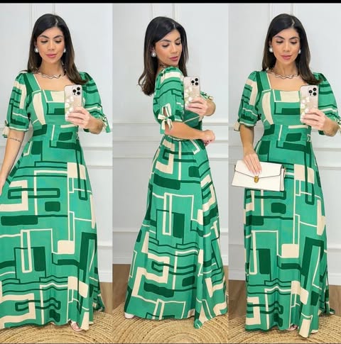 VESTIDO VISCOLINHO - TAMANHO �NICO - C�D:10013947