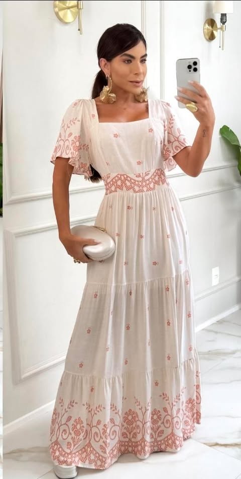 VESTIDO VISCOLINHO OFF ESTAMPADO - TAMANHO �NICO   C�D:10113903