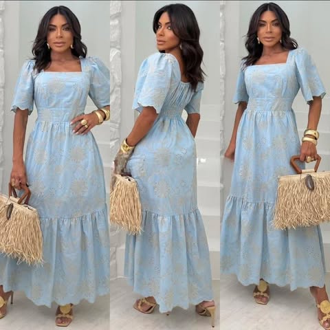 VESTIDO 3D  LESIE  TAMANHO �NICO  C�D:10013960