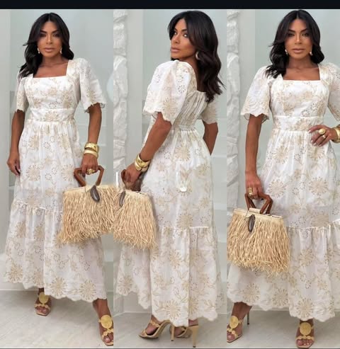 VESTIDO 3D  LESIE  TAMANHO �NICO  C�D:10013960