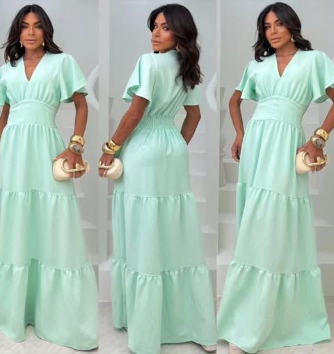 VESTIDO VIT�RIA TAMANHO �NICO  DUNA  C�D:10013964