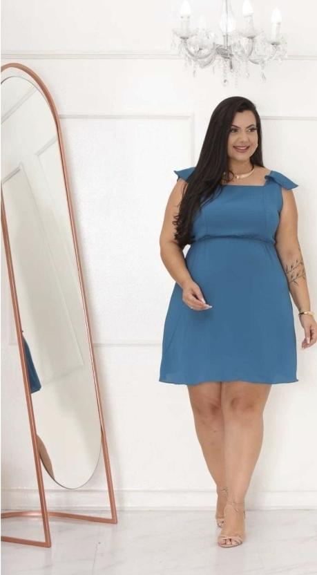 VESTIDO DUNA - TAMANHO G1 AO G4 - C�D: 11614901