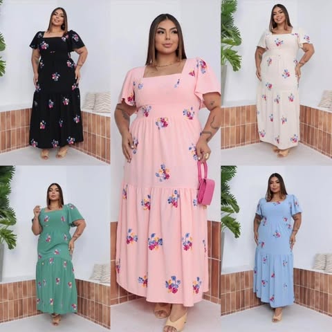 VESTIDO DUNA  BORDADO - TAMANHO G2  C�D:11614902