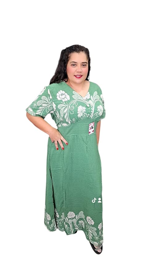 VESTIDO VISCOLINHO PLUS SIZE - COD:11918998