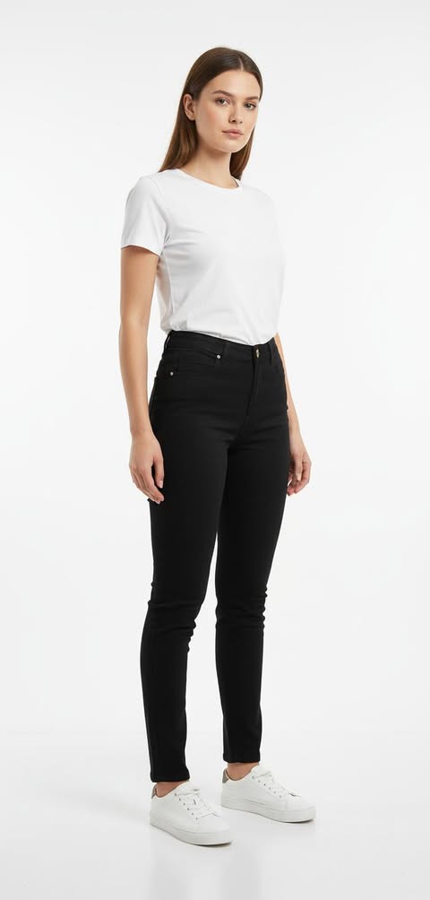 CAL�A BRIM PRETO-SLIM- COD75011998